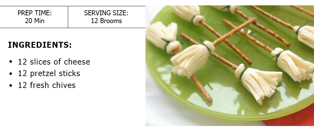 Cheese Broomsticks